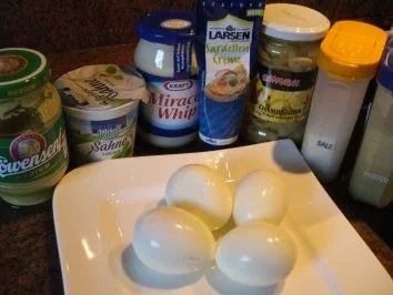 Rezept: Salatbar: EIERSALAT Bild Nr. 2 Salatbar: EIERSALAT - Rezept - Bild Nr. 2