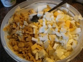 Rezept: Salatbar: EIERSALAT Bild Nr. 6 Salatbar: EIERSALAT - Rezept - Bild Nr. 6