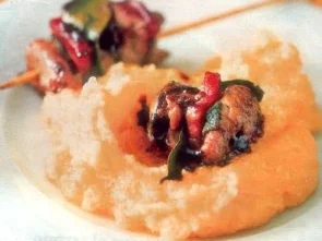 erster gang polenta nidi con uccellini scappati - Rezept