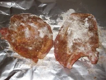 Rezept: Kartoffel-Spargel-Gratin und Kotelett Bild Nr. 2 Kartoffel-Spargel-Gratin und Kotelett - Rezept - Bild Nr. 2