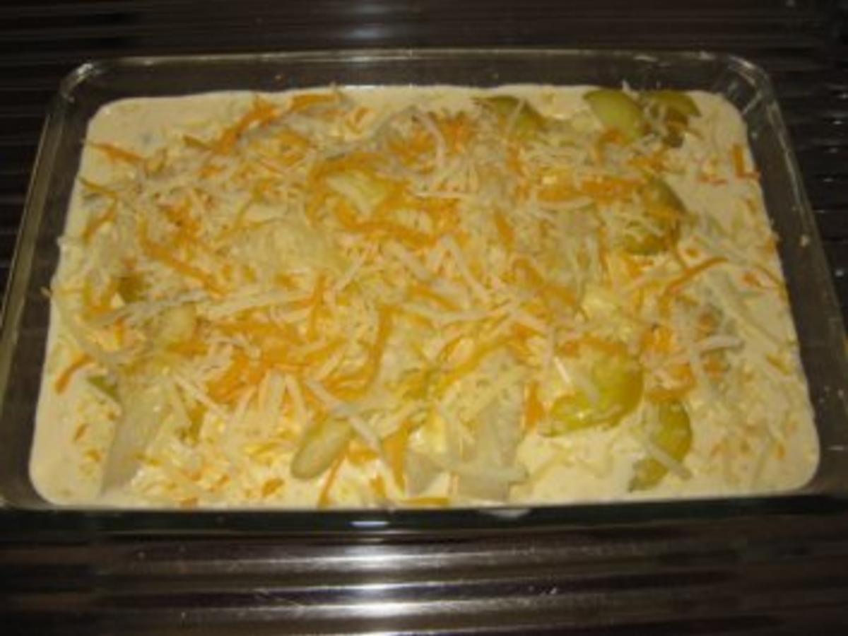Kartoffel Spargel Gratin und Kotelett - einfach - von rosinenschneckele