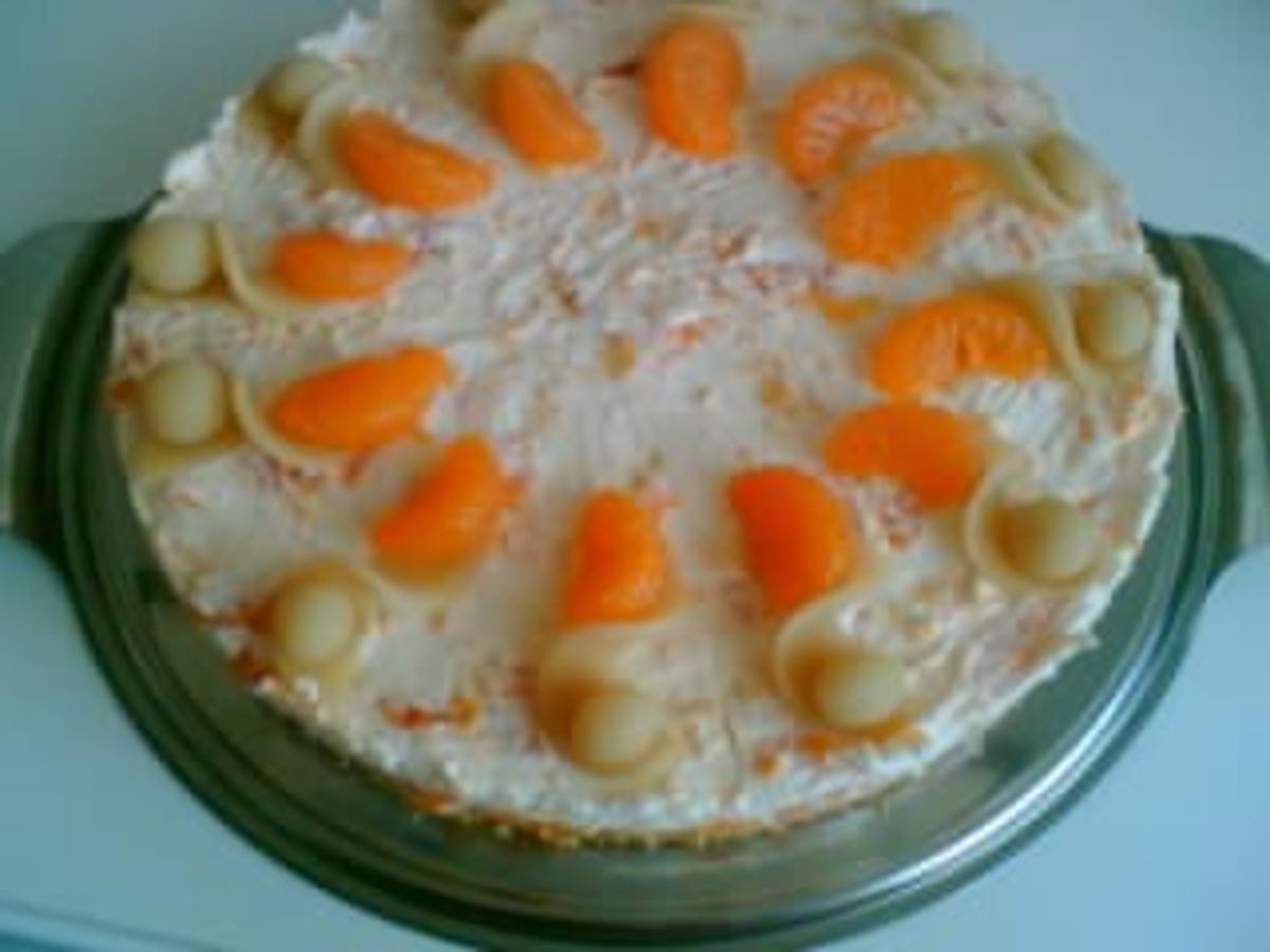 Mandarinen-Marzipan-Torte - Rezept
