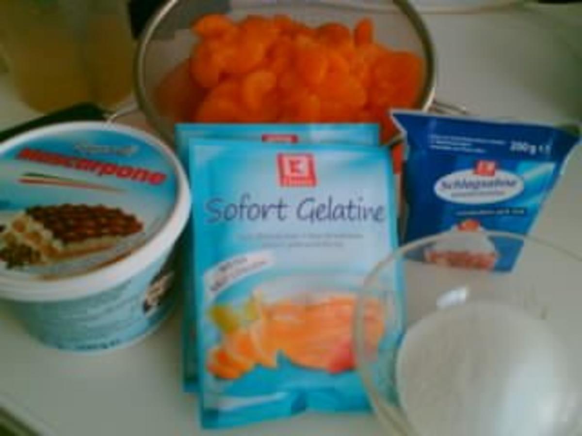 Mandarinen-Marzipan-Torte - Rezept - Bild Nr. 3