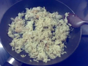 Rezept: Reispfännchen mit Cabanossi Bild Nr. 3 Reispfännchen mit Cabanossi - Rezept - Bild Nr. 3