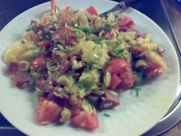 Rezept: Reispfännchen mit Cabanossi Bild Nr. 5 Reispfännchen mit Cabanossi - Rezept - Bild Nr. 5