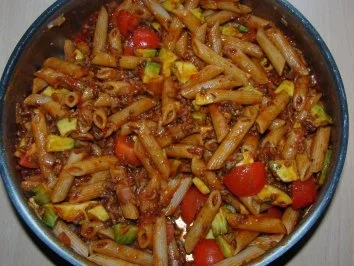 Rezept: scharfe TexMex Nudel scharfe TexMex Nudel - Rezept