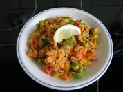 Rezept: Couscous-Salat mit Joghurt-Minze-Dip Couscous-Salat mit Joghurt-Minze-Dip - Rezept