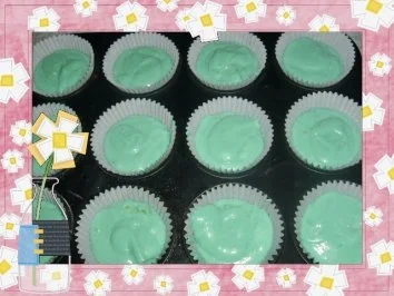 Rezept: Schlumpf-Muffins Bild Nr. 2 Schlumpf-Muffins - Rezept - Bild Nr. 2