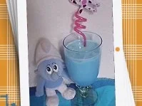 Rezept: Eiskalte Schlumpf-Milch Eiskalte Schlumpf-Milch - Rezept