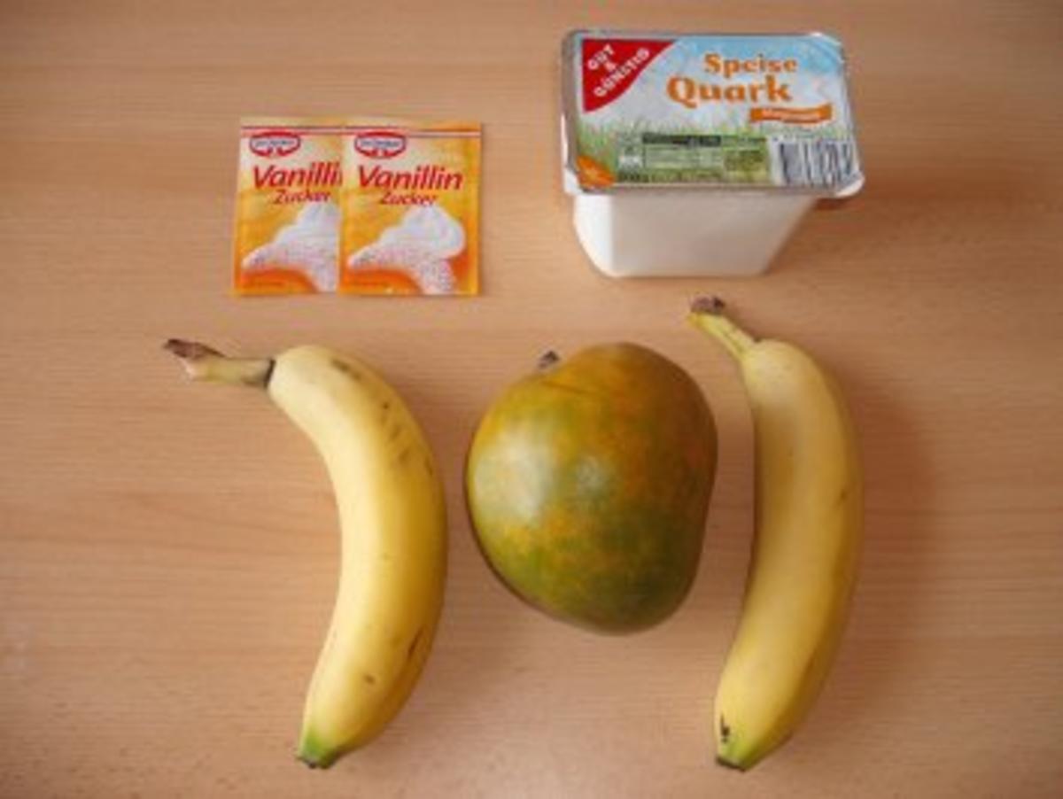 Bananen-Mango Quark - Rezept - Bild Nr. 2