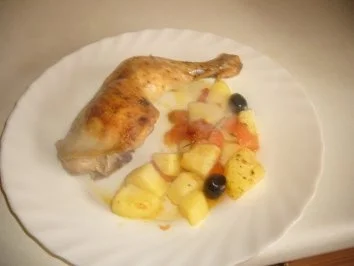 Römertopf   Chili-Knoblauch-Hähnchen - Rezept - Bild Nr. 5