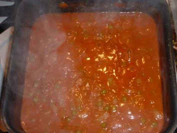 Rezept: Spagehtti mit Thunfischsoße und Erbsen Bild Nr. 2 Spagehtti mit Thunfischsoße und Erbsen - Rezept - Bild Nr. 2