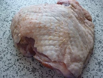 Putenoberkeule  mit Gemüse - Rezept - Bild Nr. 2