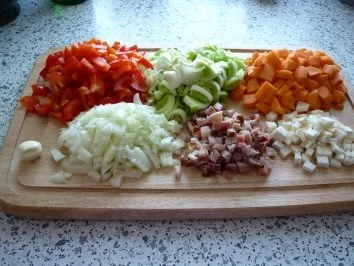 Putenoberkeule  mit Gemüse - Rezept - Bild Nr. 3