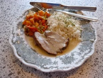 Putenoberkeule  mit Gemüse - Rezept - Bild Nr. 8