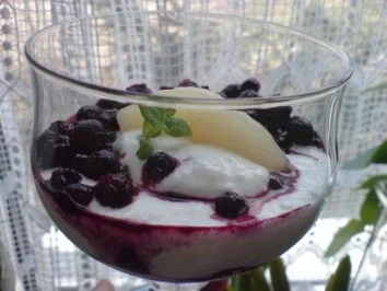 Birnen-Quark-Creme - Rezept