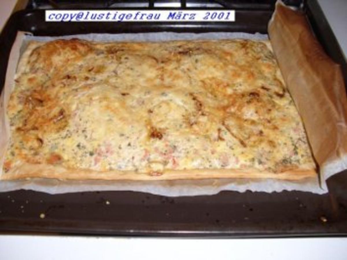 Flammkuchen schnell wie dieFeuewehr - Rezept