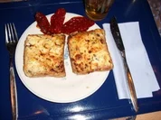 Ziegenkäsetoast  *süsspikant* - Rezept