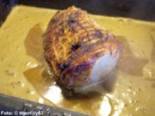 Kalbsrollbraten in Rahmsauce - Rezept