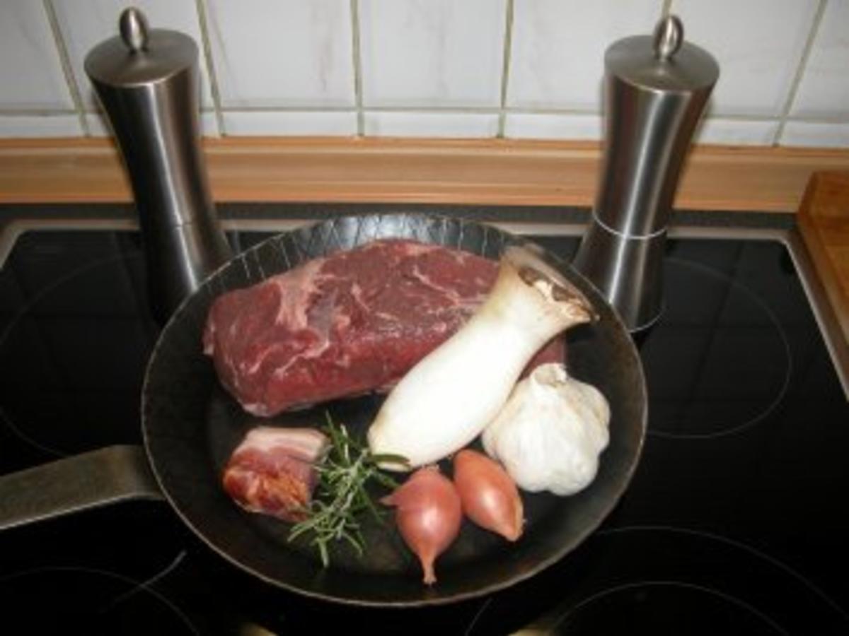 Roastbeef medium well mit der Niedrigtemperaturmethode - einfach - von ...