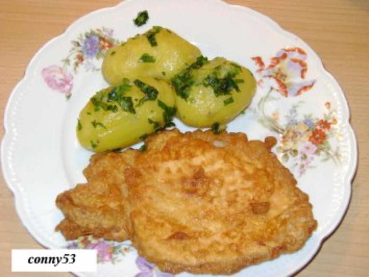 Orginal Wienerschnitzl mit Petersilkartoffel - Rezept