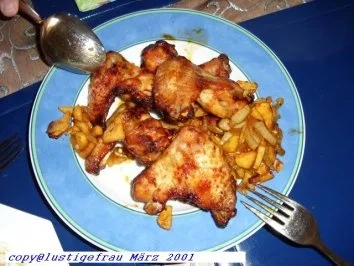 Hühnerflügele pikant - Rezept