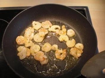 Tomaten-Mango-Sauce mit Garnelen - Rezept - Bild Nr. 5