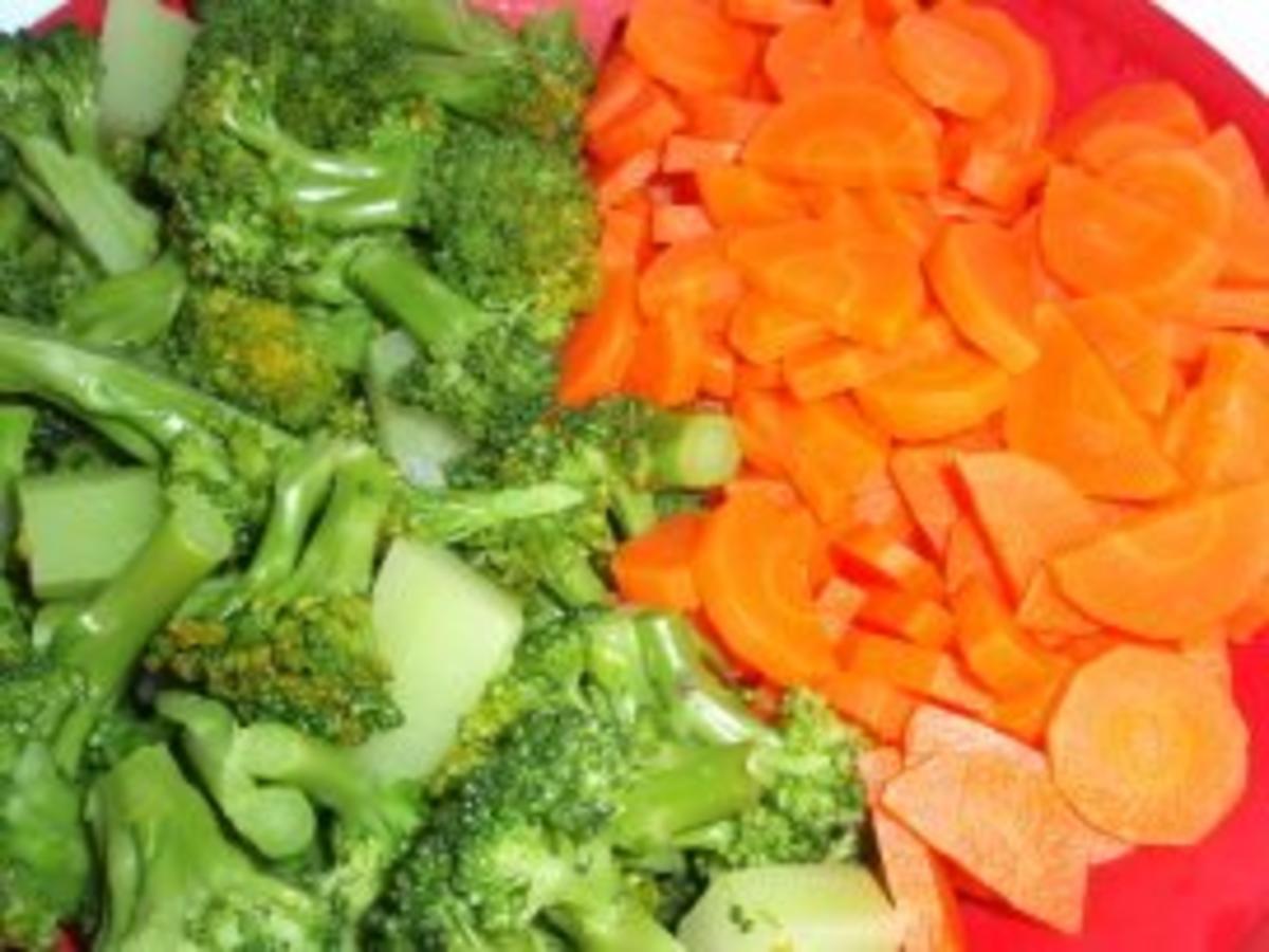 Hähnchengeschnetzeltes mit Brokkoli und Karotten - Rezept - Bild Nr. 4