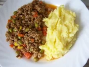 Kochen: Leckere Hackfleisch-Gemüse-Pfanne - Rezept