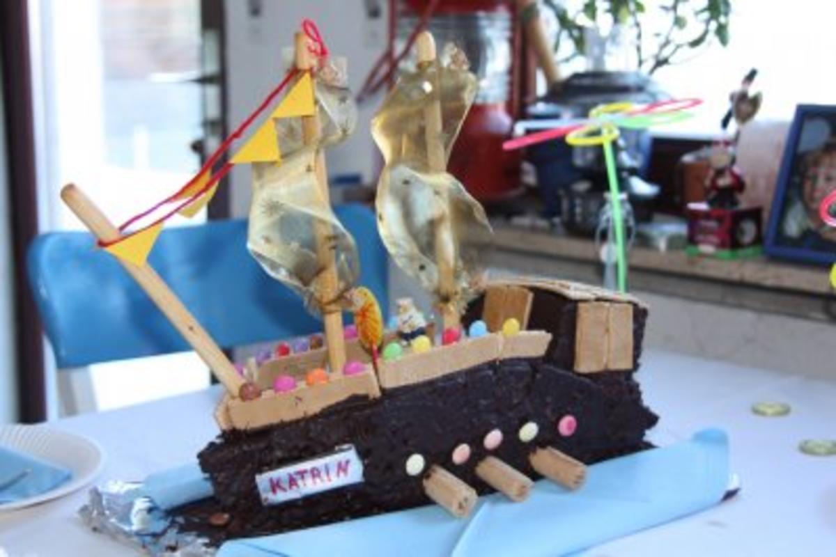 Piratenschiffkuchen - Rezept - Bild Nr. 2