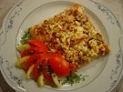 Pizza mit Eismeer-Garnelen und Schafskäse - Rezept