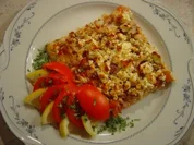 Pizza mit Eismeer-Garnelen und Schafskäse - Rezept
