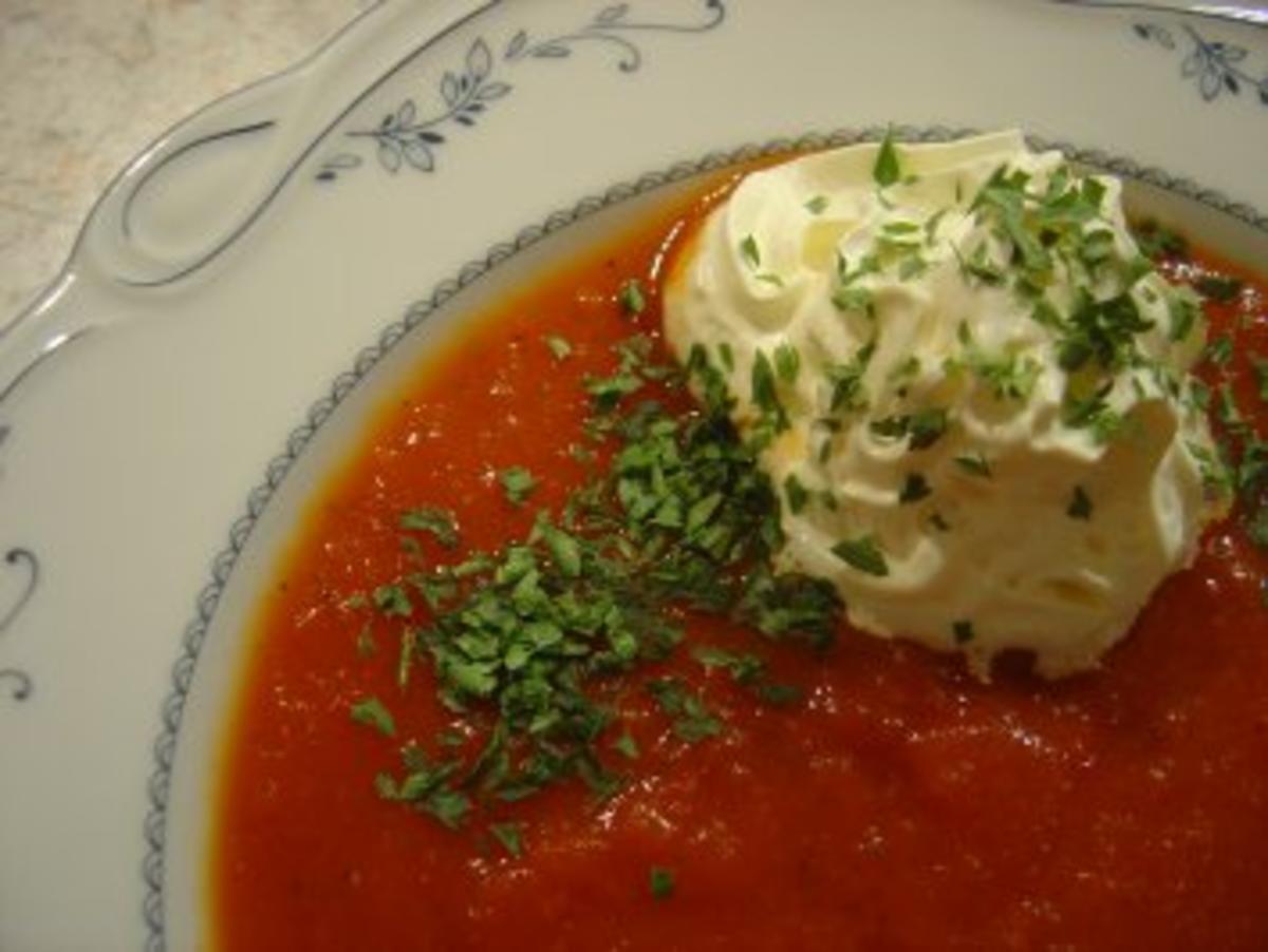 Gazpacho, warm als kalorienarme Vorspeisen-Suppe - Rezept - Bild Nr. 2