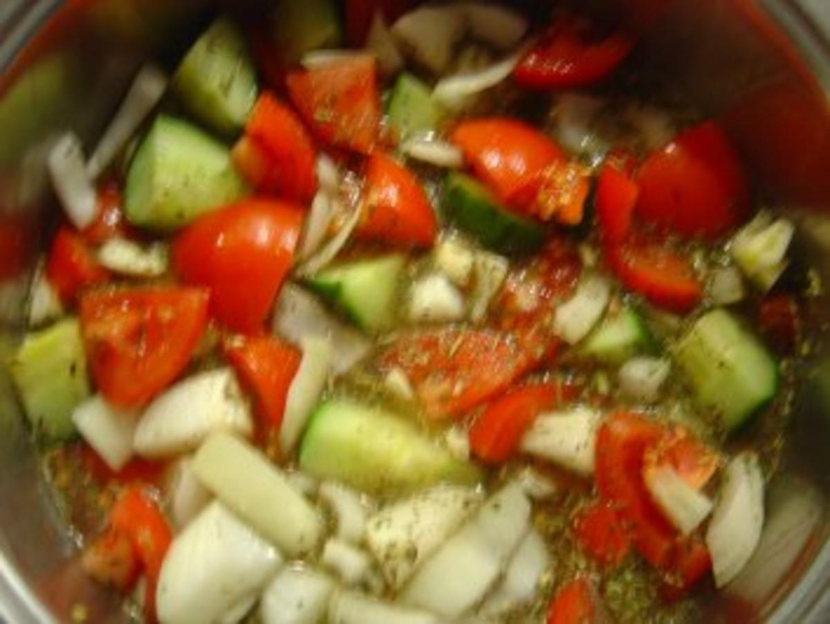 Gazpacho, warm als kalorienarme Vorspeisen-Suppe - Rezept - Bild Nr. 4