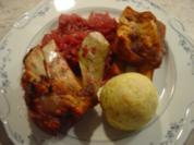Schmor-Rippe im Rotkohlbett - Rezept