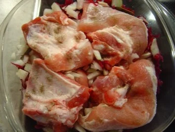 Schmor-Rippe im Rotkohlbett - Rezept - Bild Nr. 5