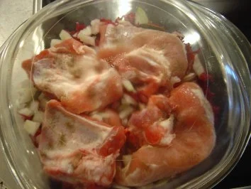 Schmor-Rippe im Rotkohlbett - Rezept - Bild Nr. 6