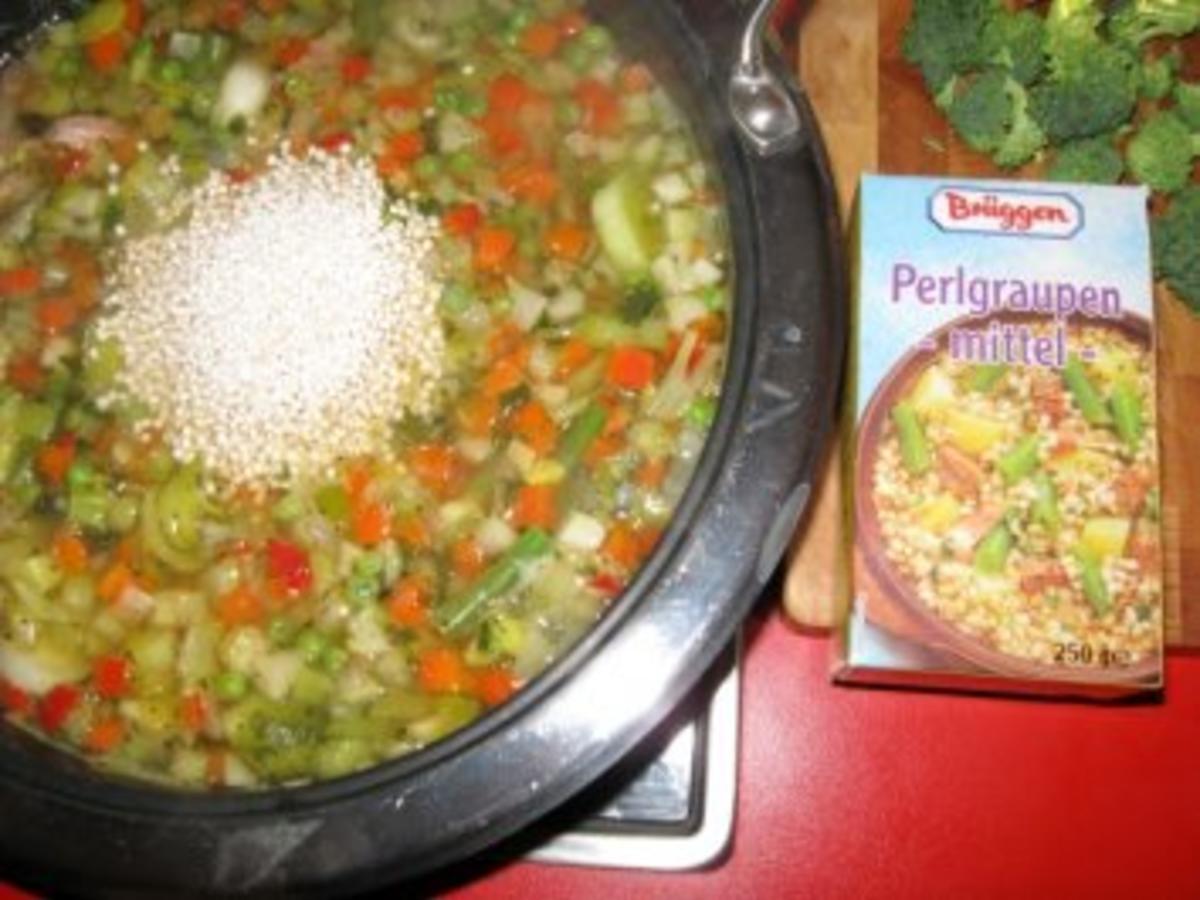 Gemüseeintopf gesund und lecker - schnell &amp; einfach - 53 kcal/100g