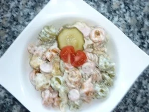 Ras El Hanout-Hähnchen mit buntem Nudelsalat - Rezept - Bild Nr. 5