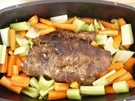 Zwiebelrollbraten - Rezept