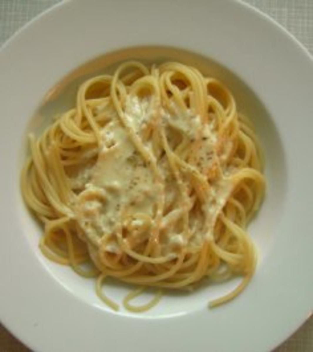 Pasta in Parmesansauce - Rezept