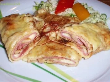 Rezept: Schinken-Käse Pfannkuchen Schinken-Käse Pfannkuchen - Rezept