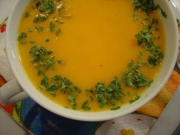 Mango-Möhren-Suppe, fruchtig lecker - Rezept - Bild Nr. 2