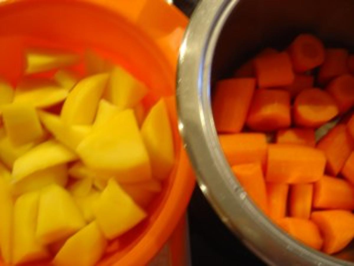 Mango-Möhren-Suppe, fruchtig lecker - Rezept - Bild Nr. 3