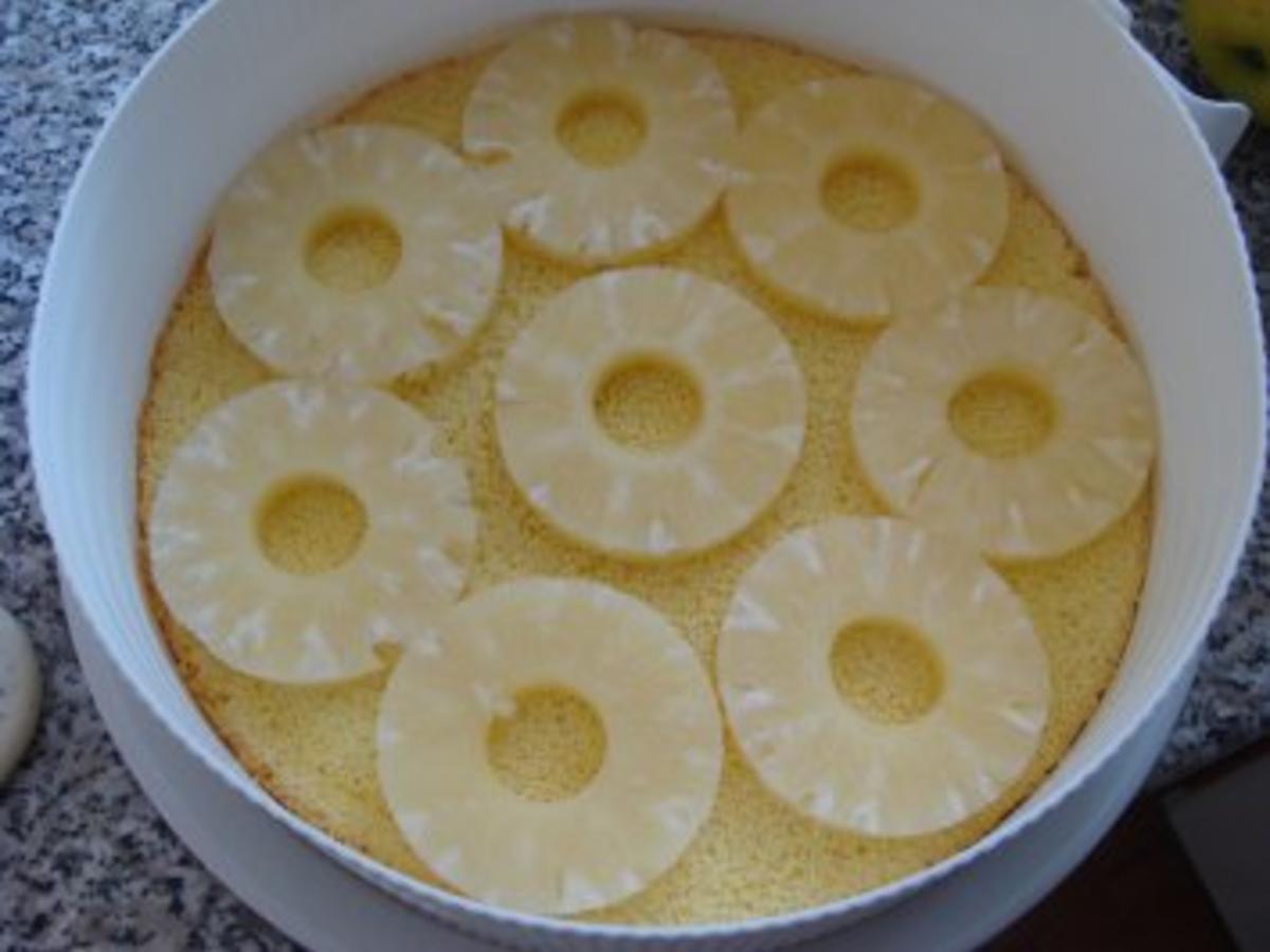 Quark-Sahne-Ananas-Torte - Rezept mit Bild - kochbar.de