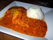 Überbackenes Paprikahuhn - Rezept