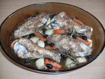 Fleisch: Putenflügel, mediteran - Rezept