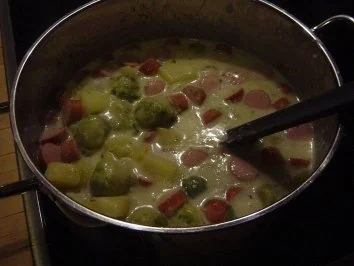 Rezept: Cremiger Rosenkohltopf Bild Nr. 2 Cremiger Rosenkohltopf - Rezept - Bild Nr. 2