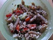 Pikanter Nudelsalat - Rezept