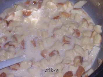 Rezept: Apfelschlubber mit Vanillesoße Bild Nr. 4 Apfelschlubber mit Vanillesoße - Rezept - Bild Nr. 4